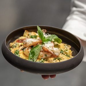 Butterfly Prawn Ravioli